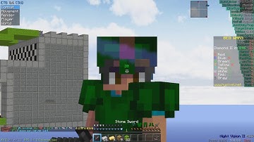 Using LookTP and FreecamTP on Hypixel with PowerX!