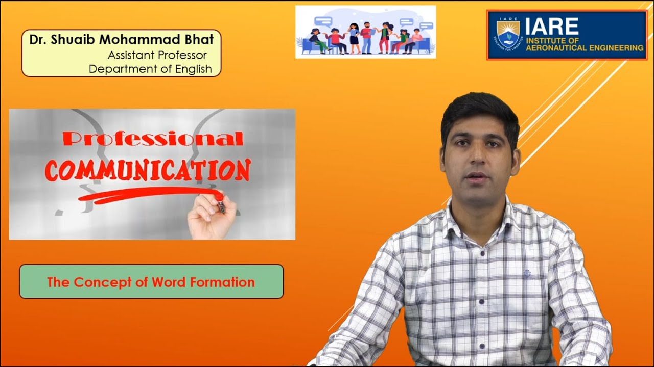 The Concept Of Word Formation By Dr Shuaib Mohammad Bhat YouTube The concept of word formation by dr shuaib mohammad bhat youtube