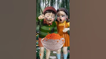 Squid Game AI Korean Snack Popping Candy ASMR #squidgame #squidgame2 #ai #asmr #aiviewpoint