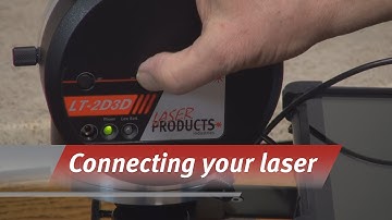 Connecting to your LT-2D3D Laser Templator