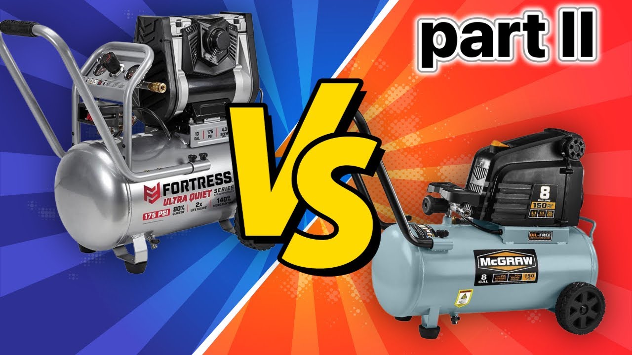 Mcgraw Vs Fortress Air Compressor: Which One Should You Buy?