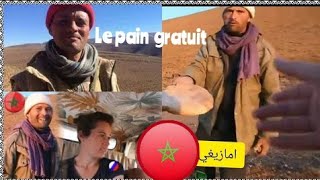 Maroc un marocain donne de pain un une française a fait le buzz donne le monde محمد مكي