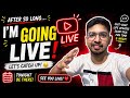 I’m Finally Back LIVE After So Long 😭❤️ | Chit-Chat 😁+ Life Updates 😎+ No Exam Talk 😜