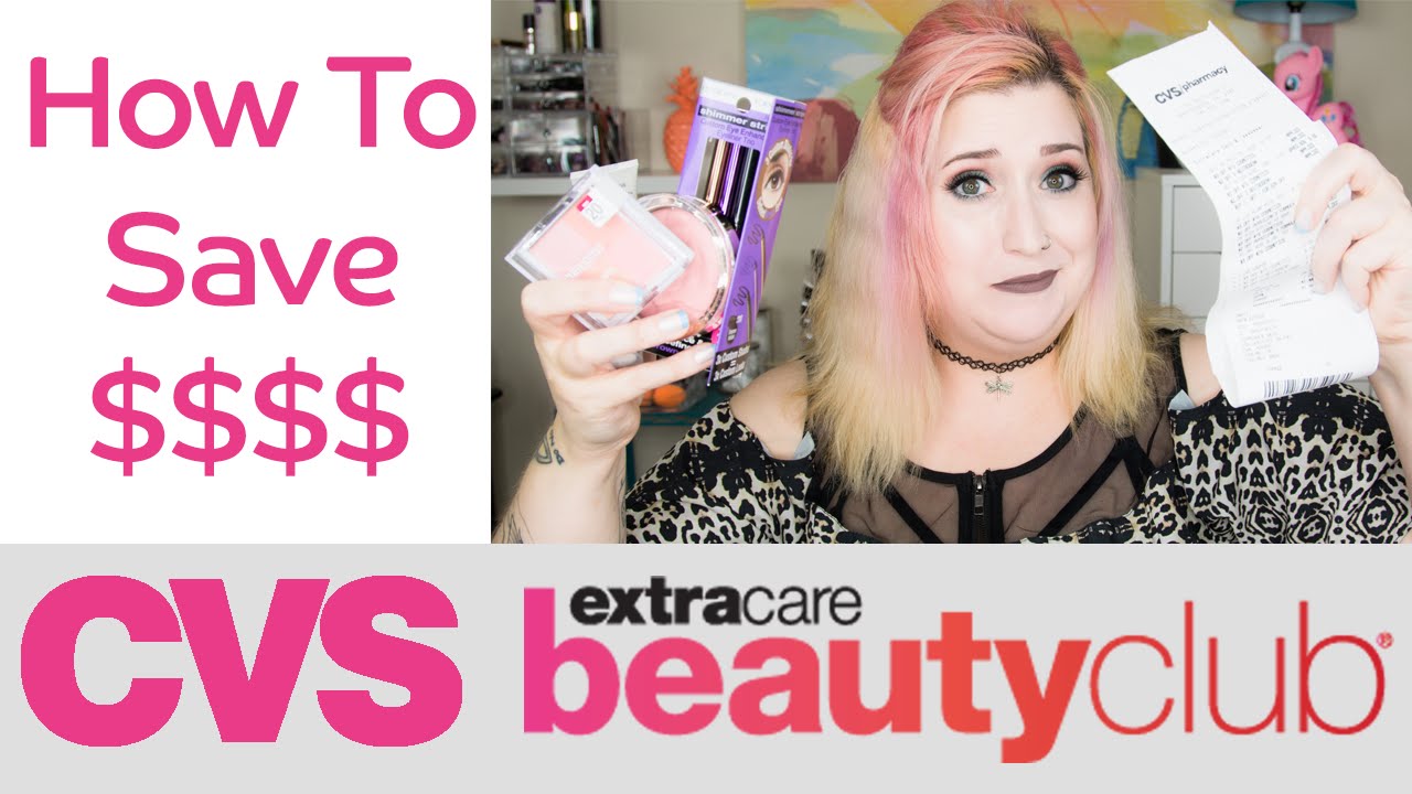 How To Save Money On Makeup CVS Beauty Club Mini Drugstore Haul