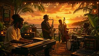 Island Sunset Groove 🌴🎷 | Smooth Reggae Jazz Fusion