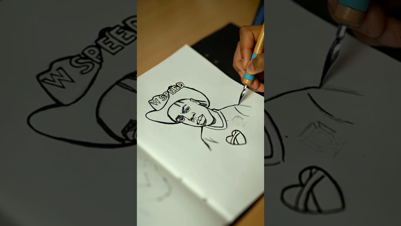 [ASMR] Drawing W Speed ❤️‍🩹