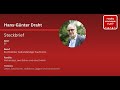 Bürgermeisterwahl 2025 - Kandidatencheck Wetter: Hans-Günter Draht (parteilos)