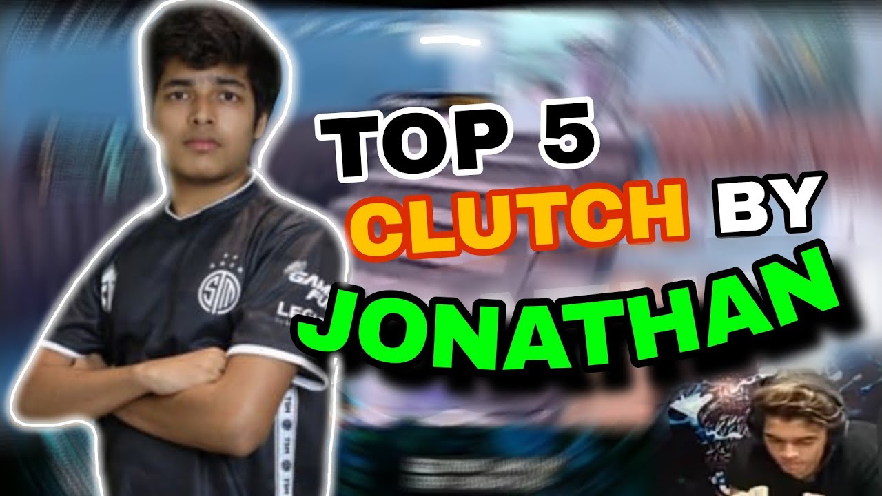 Top 5 clutch by Jonathan || Insane Squad wipes by JONATHAN 🔥