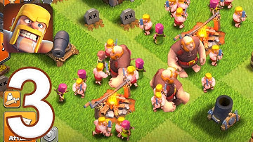 Clash of Clans - Gameplay Walkthrough Part 3 - Single Player: Levels 9-10 (iOS, Android)