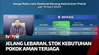 Mendag Menyatakan Harga Rata-rata Kebutuhan Pokok Jelang Lebaran Stabil | Kabar Pasar tvOne