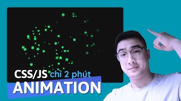 Viết css, js animation Ngôi Sao theo Con Trỏ Chuột chỉ trong 2 phút