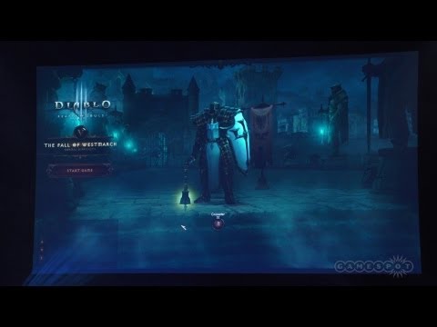Diablo III: Reaper of Souls - Crusader Class Gameplay Demo