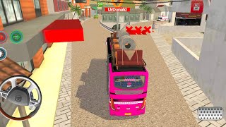 Bus simulator indonesia Game - Android Gameplay - Bus simulator 3d - Part-1 - Mobile Gameplay  screenshot 1