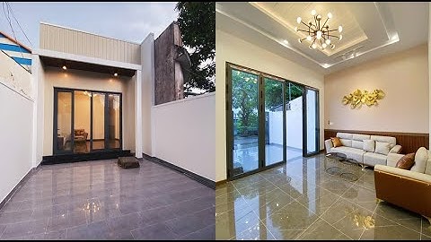 Nhà cấp 4 diện tích 4x20m thiết kế 2 phòng ngủ