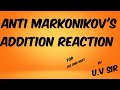 Anti markonikovs addition reaction uvsir vijaychemistry