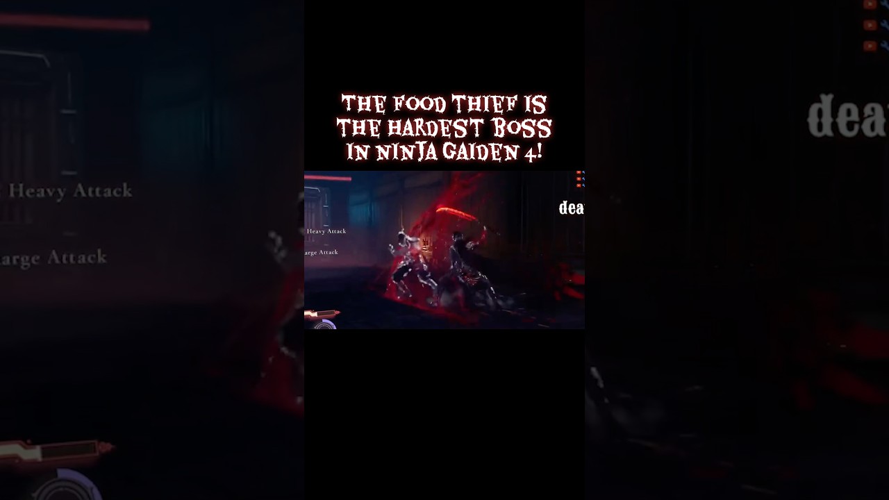 Вор еды — САМЫЙ СЛОЖНЫЙ БОСС в Ninja Gaiden 4!