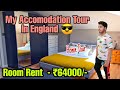 My Accomodation Tour in Coventry, England | Home Tour | What's my room rent ? My Kitchen & Bathroom