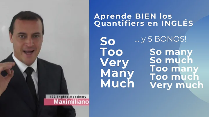 APRENDE: So, Too, Very, Many, Much... y 5 Bonos AD...