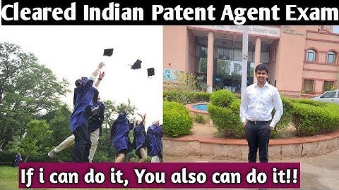 I cleared indian patent agent exam #indianpatentagent