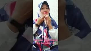 Tutorial Hijab Segi 4 by Bu Guru Nana Part 1