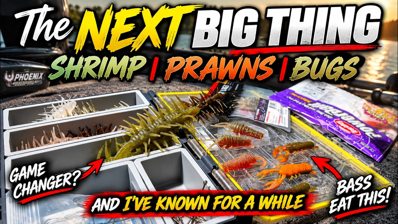 The Cat is out of the bag!!! Shrimp, prawns and bugs are the next big thing in bass fishing.