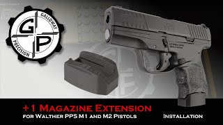 Walther PPS M1/M2  1 Mag Extension