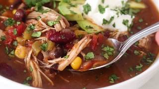 Instant Pot Chicken Taco Chili