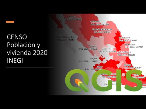 Curso: CENSO INEGI 2020 en qgis Parte 1