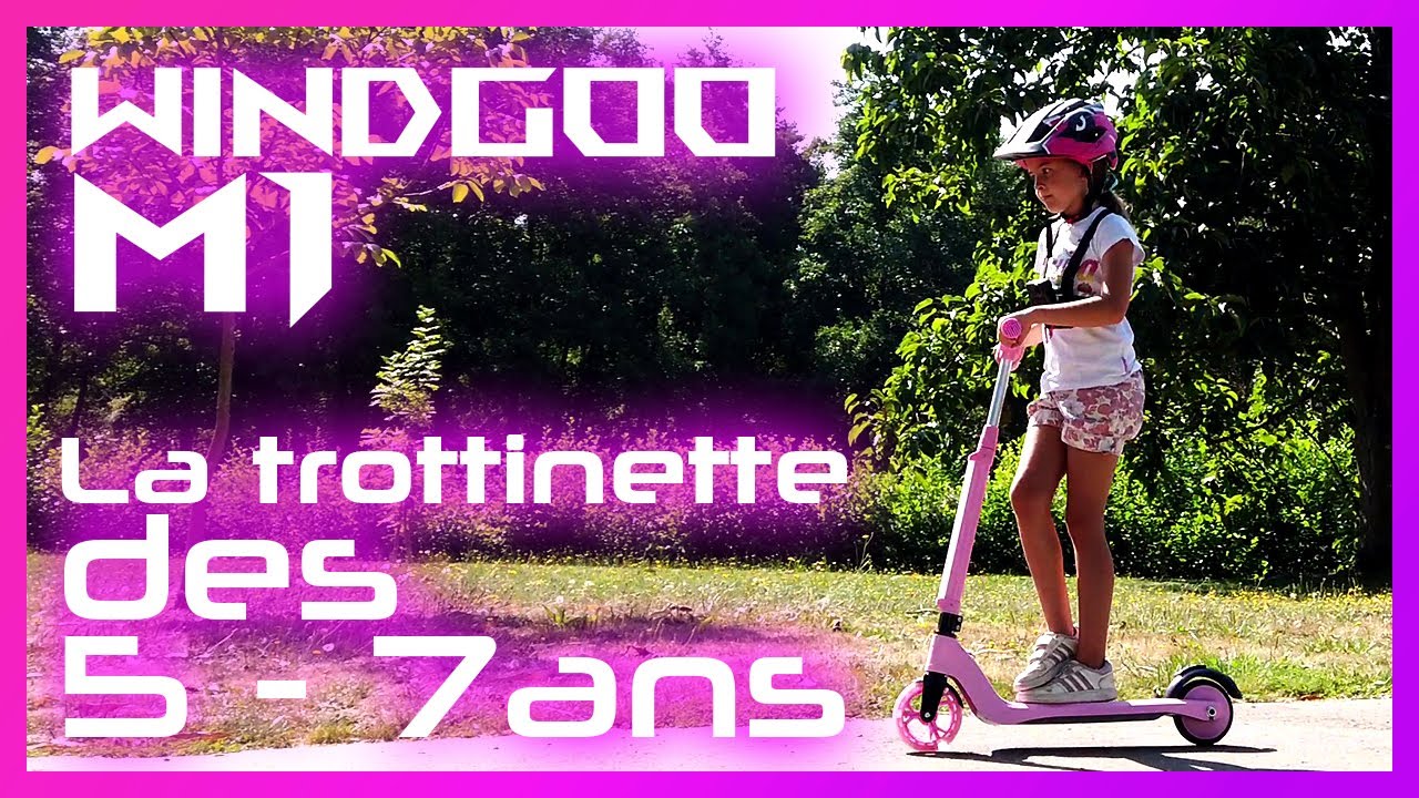 Trottinette Électrique FanttikRide C9 Pour Enfants - Pliable - Vitesse 10/16 Km/h - Autonomie 8 Km
