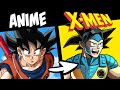 What if ANIME HEROES were XMEN MUTANTS? (Stories and Speedpaint)