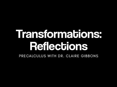 Function Transformations: Reflections