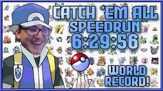 We Got The Sub 6:30! Pokémon Blue Catch 'em All Glitchless in 6:29:56  [Current World Record] screenshot 3