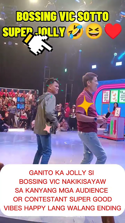 BOSSING VIC SOTTO: #FUNNY CUTE SUMAYAW NG VIRAL TIKTOK DANCE. #funny #funnyvideo #tiktok #shorts