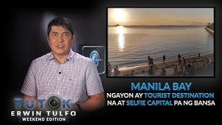 MANILA BAY NGAYON AY TOURIST DESTINATION NA AT SELFIE CAPITAL PA NG BANSA