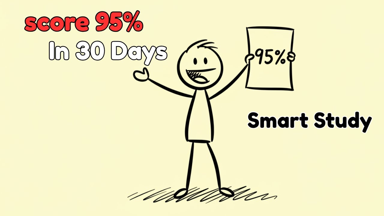 📚 How to Score 95% by Studying Just 2–3 Hours a Day | Smart Study ...