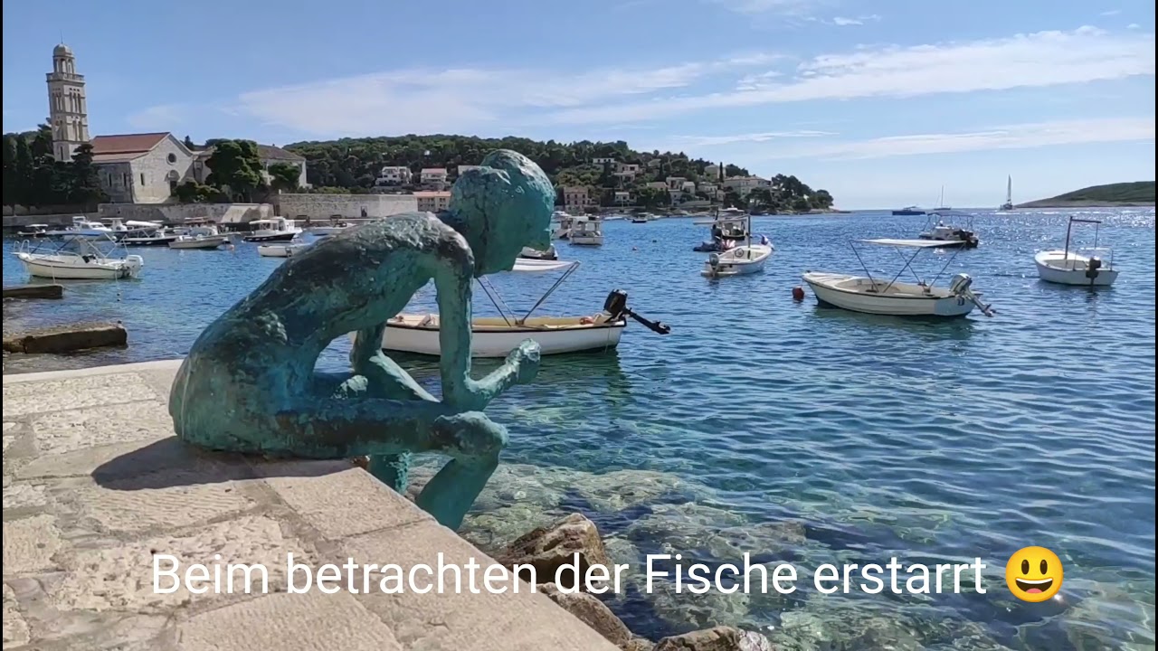 19.9.2021 Hafen von Hvar und die Spanish Fortress ausgiebig besucht.
