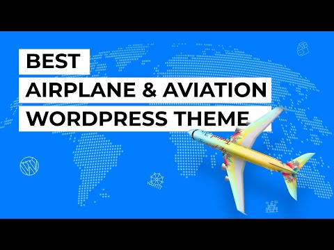 Best Airlines and Aviation WordPress Theme (Responsive and SEO Optimised) ✈️ 🚁