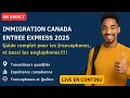 🔴 EN DIRECT | Guide complet pour réussir votre Entrée Express 2025