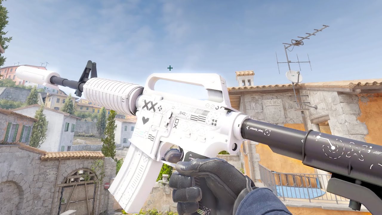 CS2 MADE THIS SKIN CLEAN & SHINY🔥🔥- Inspecting M4A1 PRINTSTREAM in CS2 ...