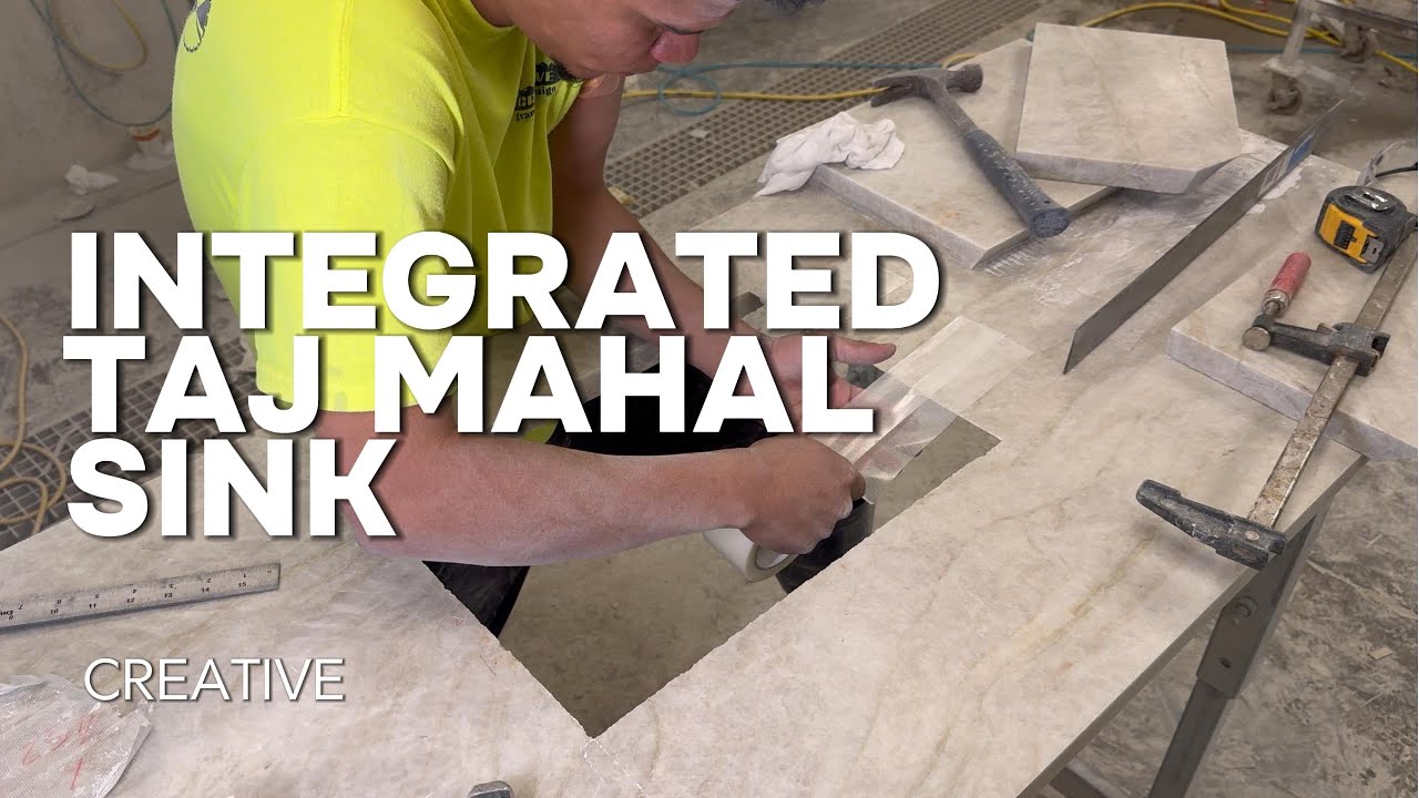 STONE INTEGRATED SINK PT 2