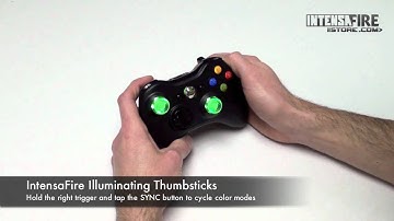 IntensaFire 2.0 Illuminating LED Thumbstick Kit For Xbox 360