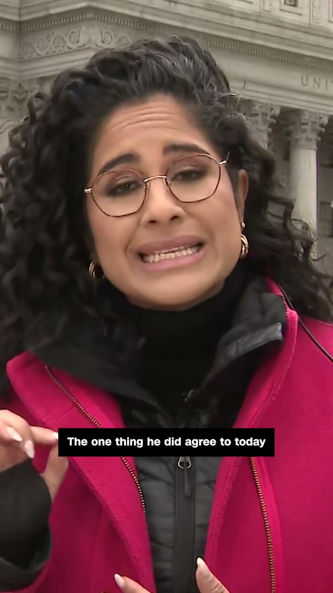 Wife of detained student releases statement