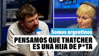 JUAN GRABOIS en Radio Con Vos: "MILEI QUISIERA SER INGLÉS COMO THATCHER"