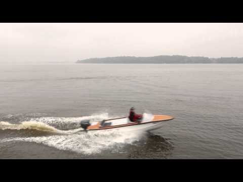 boat with outboard