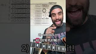 Practicing scales #guitar lesson