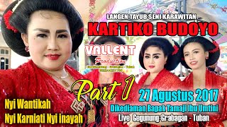 Download lagu TAYUB 2017 || LIVE GEGUNUNG || NYI WANTIKAH NYI KARNIATI NYI INAYAH || KARTIKO BUDOYO / SIANG PART 1
