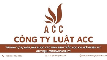 Từ ngày 01/12/2025, bắt buộc xác minh sinh trắc học khi mở ví điện tử: Quy định mới đáng chú ý!
