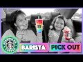 LETTING STARBUCKS BARISTA PICK OUT DRINKS FOR A WEEK WENT WRONG | SISTER FOREVER