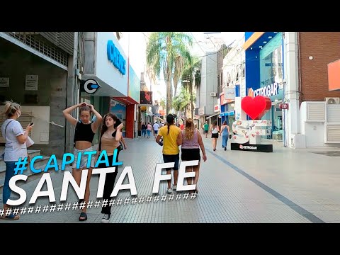 Recorriendo SANTA FE CAPITAL I SANTA FE I ARGENTINA I 4K Walking Tour VLOG