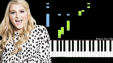 Meghan Trainor - Like I'm Gonna Lose You Piano Tutorial